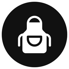 Obraz premium Editable cooking apron vector icon. Part of a big icon set family. Perfect for web and app interfaces, presentations, infographics, etc