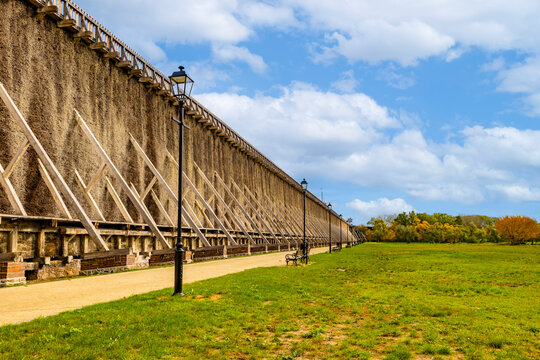 Beautiful Landscape of Graduation Tower (Teznia) in Ciechocinek, Poland