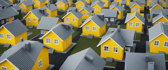 Real estate background in an illustrative design