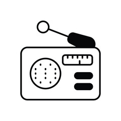 Radio  vector icon