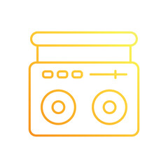 Boombox vector icon