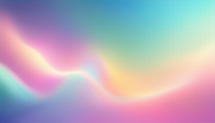 Obraz premium Pastel Dream: Abstract Holographic Background 
