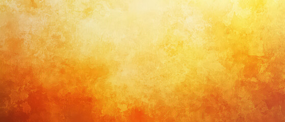 A yellow background with a splash of orange