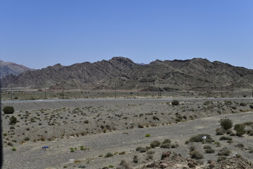 Geomorphic Scenery Desert in Xinjiang, China