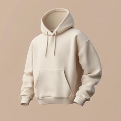 Hoodie on colorful Background Isolated for Design Mockup or Branding