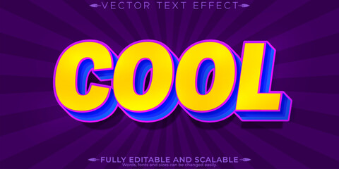 Retro sticker text effect, editable 70s and 80s text style