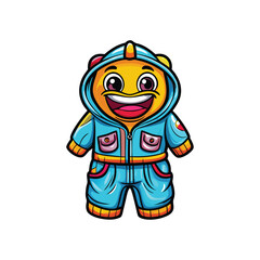 Design a vibrant logo & apparel line for a children's clothing brand emphasizing playful colors and fun, child-friendly illustrations.  Target audience parents of children aged 2-8.