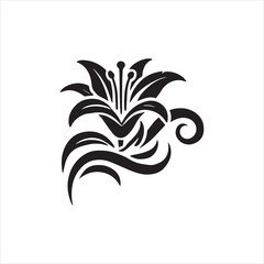 abstract floral design