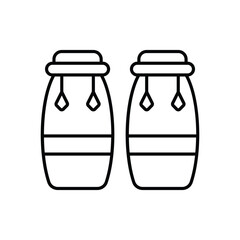 Conga Drums vector icon