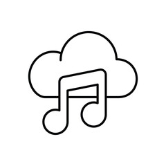Music vector icon