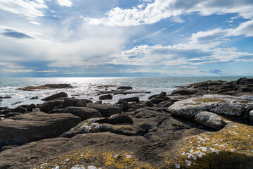 rocks on the beach
