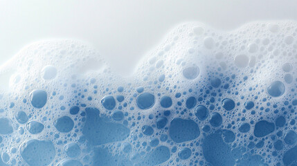 foamy liquid closeup