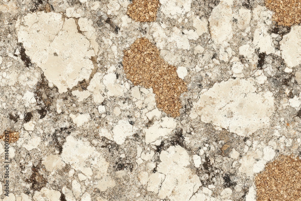 Poster close-up view of a textured surface with various shades and patterns.