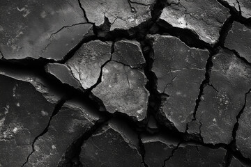 A cracked concrete broken surface. Good for any project.