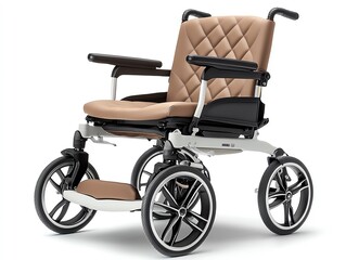 Fototapeta premium Modern wheelchair with ergonomic design.