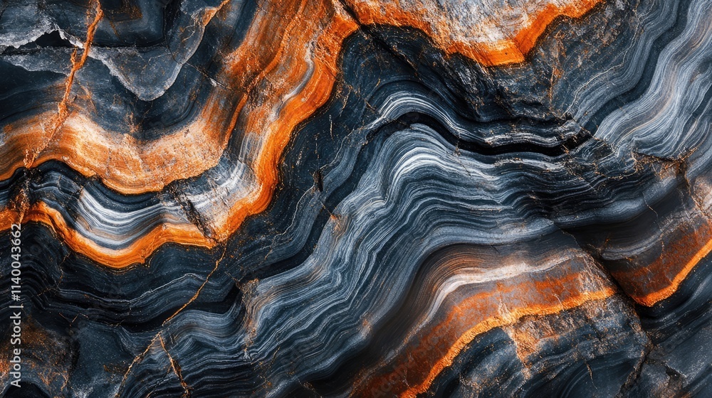 Poster chromium stone mineral close up showcasing intricate patterns and vibrant colors on a textured backg