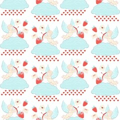Seamless Valentine’s Day Pattern
