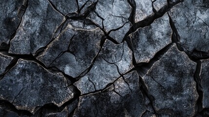 Fototapeta premium dried cracked earth surface representing drought and climate change effects on the environment and agriculture sustainability issues