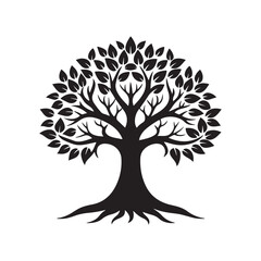 Tree icon, logo vector