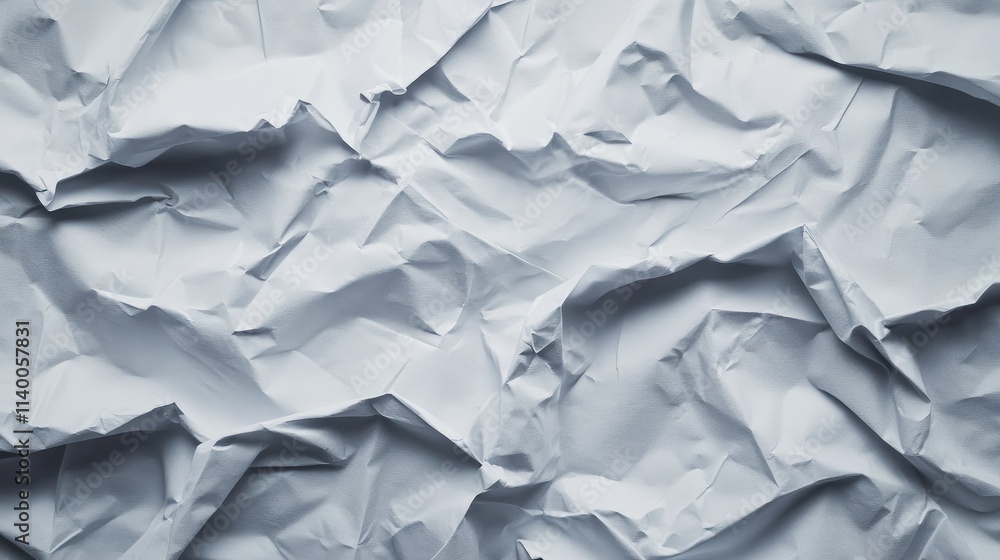 Poster crumpled gray paper texture background ideal for creative projects and design templates