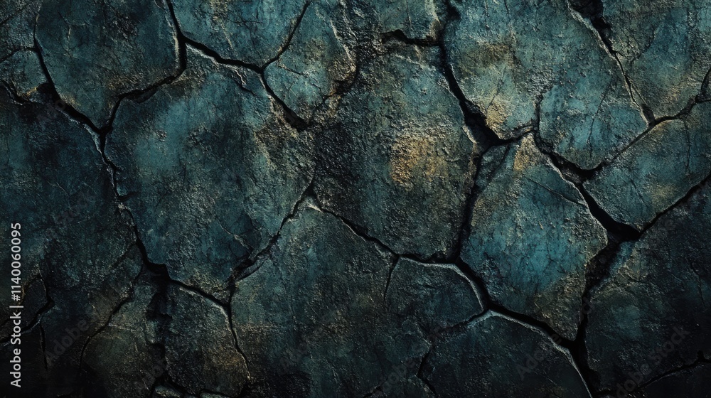 Poster textured cracked surface background with deep grooves and weathered appearance ideal for abstract de
