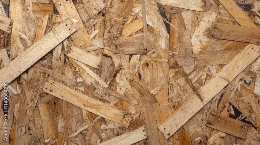 Poster textured background of aged and weathered plywood boards showcasing natural imperfections and rustic