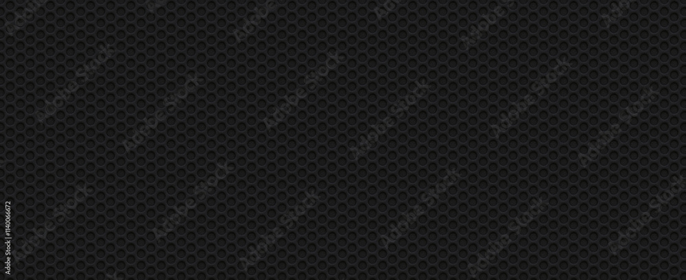 Wall mural abstract grainy circle honeycomb grid loudspeaker mesh background