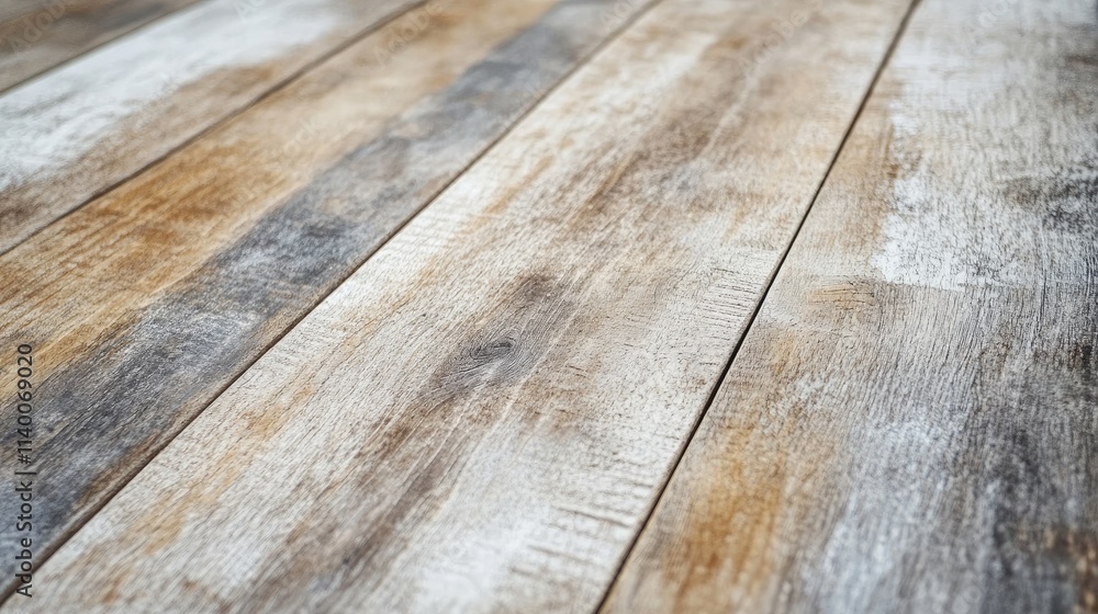 Poster weathered wooden planks textured abstract background showcasing natural patterns and colors for desi