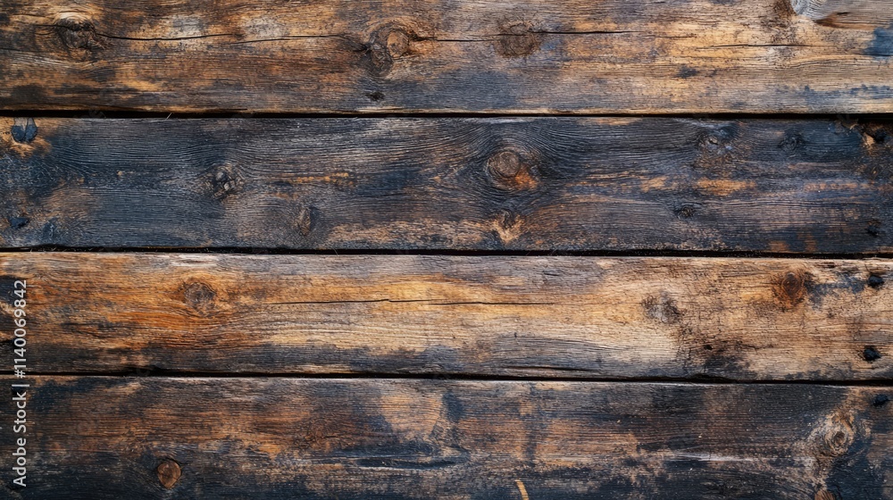 Poster grunge textured wooden background with dark weathered surface for creative design and art projects