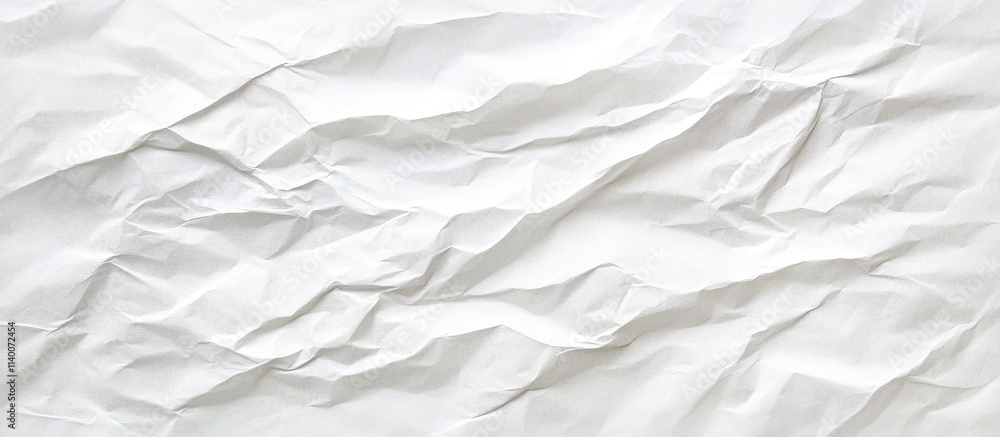 Poster textured crumpled white a4 paper backdrop ideal for backgrounds and creative design projects showcas