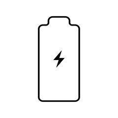 Charge battery icon PNG. isolate transparent background