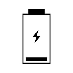 Charge the battery icon PNG. isolate transparent background