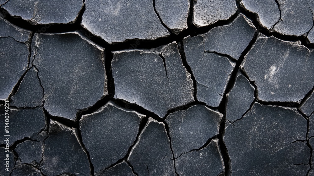 Poster dark cracked cement wall texture with a grunge finish ideal for backgrounds in design and art projec