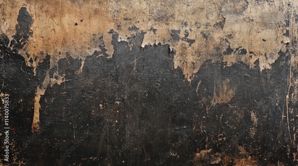 Poster grungy textured surface with peeling paint and a distressed appearance suitable for backgrounds and design projects