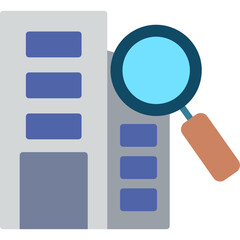 Search Building Icon