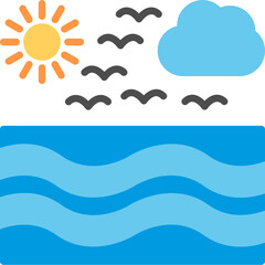 Water Waves Icon
