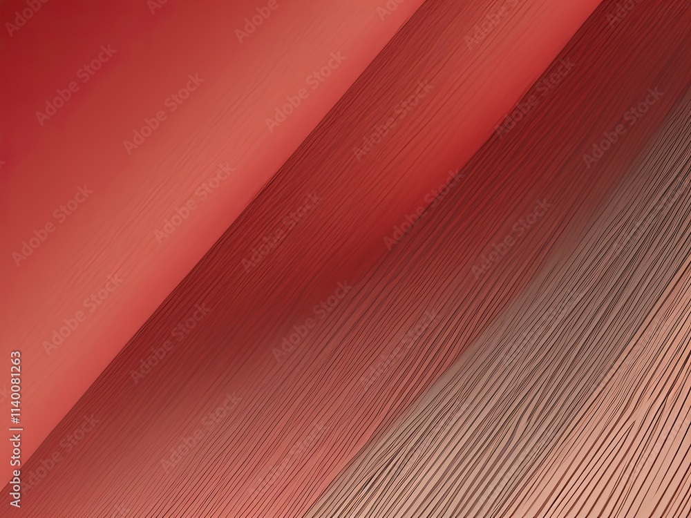 Poster a design with a smooth red gradient transition and a vintage grain texture