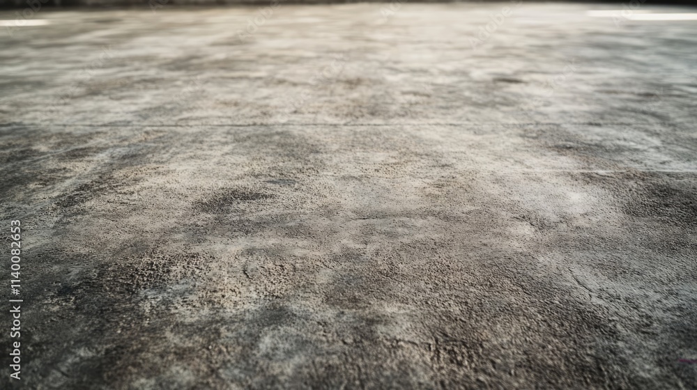 Poster Rough textured cement floor background with a grungy appearance suitable for design and artistic projects