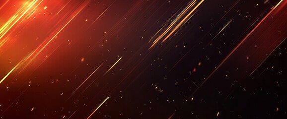 Obraz premium Abstract Orange And Red Light Streaks Background