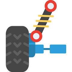 Car Suspension Icon