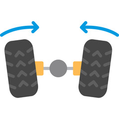 Wheel Alignment Icon