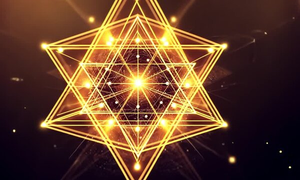Golden Geometry: Sacred Geometry Art