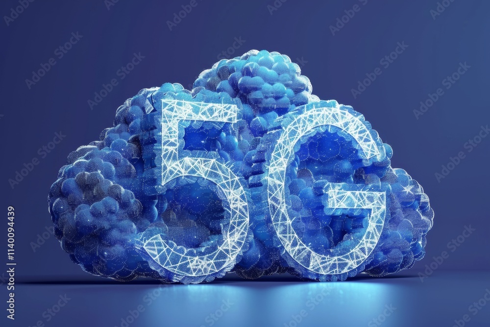 Poster exploring 5g wireless networks enhancing global connectivity for smart cities and cloud computing