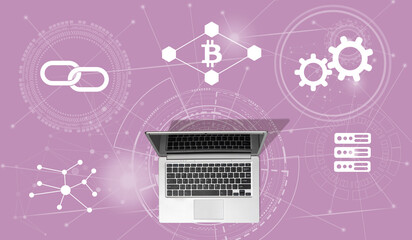 Concept of blockchain technology