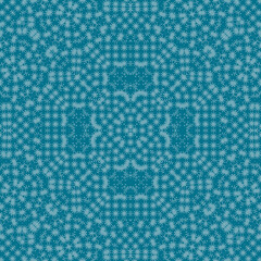 Christmas seamless pattern. Christmas background blue. Snowflake pattern. Happy New Year