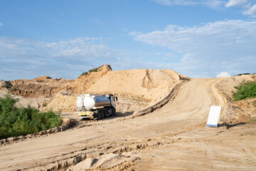 hill leveling and earth preparation for construction