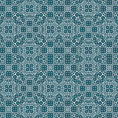 Christmas seamless pattern. Christmas background blue. Snowflake pattern. Happy New Year