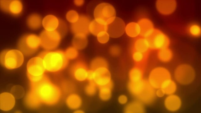 Abstract loopable motion background glowing gold rays bokeh particles. Seamless loopable animation background.	
