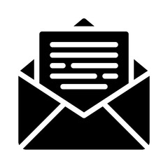 envelope glyph icon