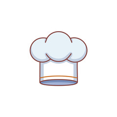 Chefs hat icon. Culinary symbol, cooking, food preparation, restaurant, kitchen, chef, cooking skills, gastronomy, delicious.